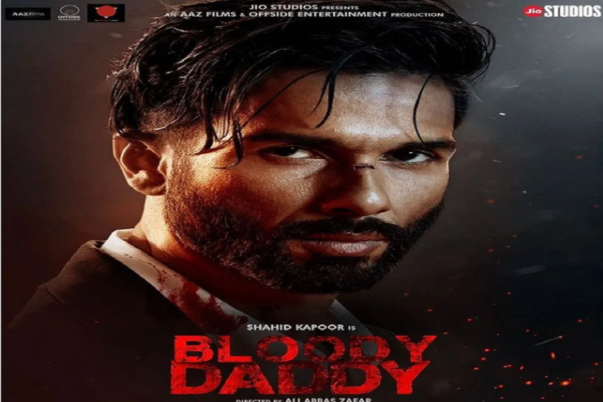 “BLOODY DADDY” Shahid Kapoor’s Upcoming Film With Ali Abbas Zaffar First Look Is Now OUT!