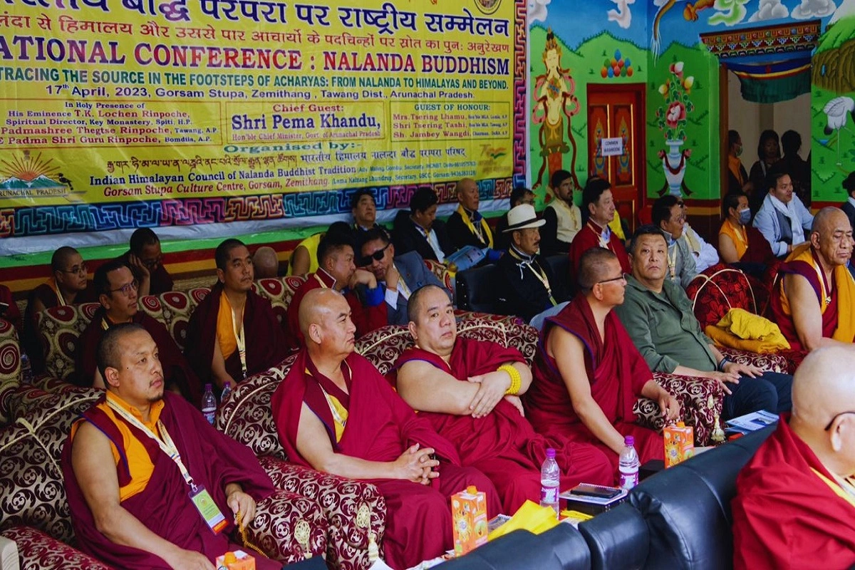 Over 600 Representatives Attend a Symposium On Nalanda Buddhism In Tawang, Arunachal Pradesh