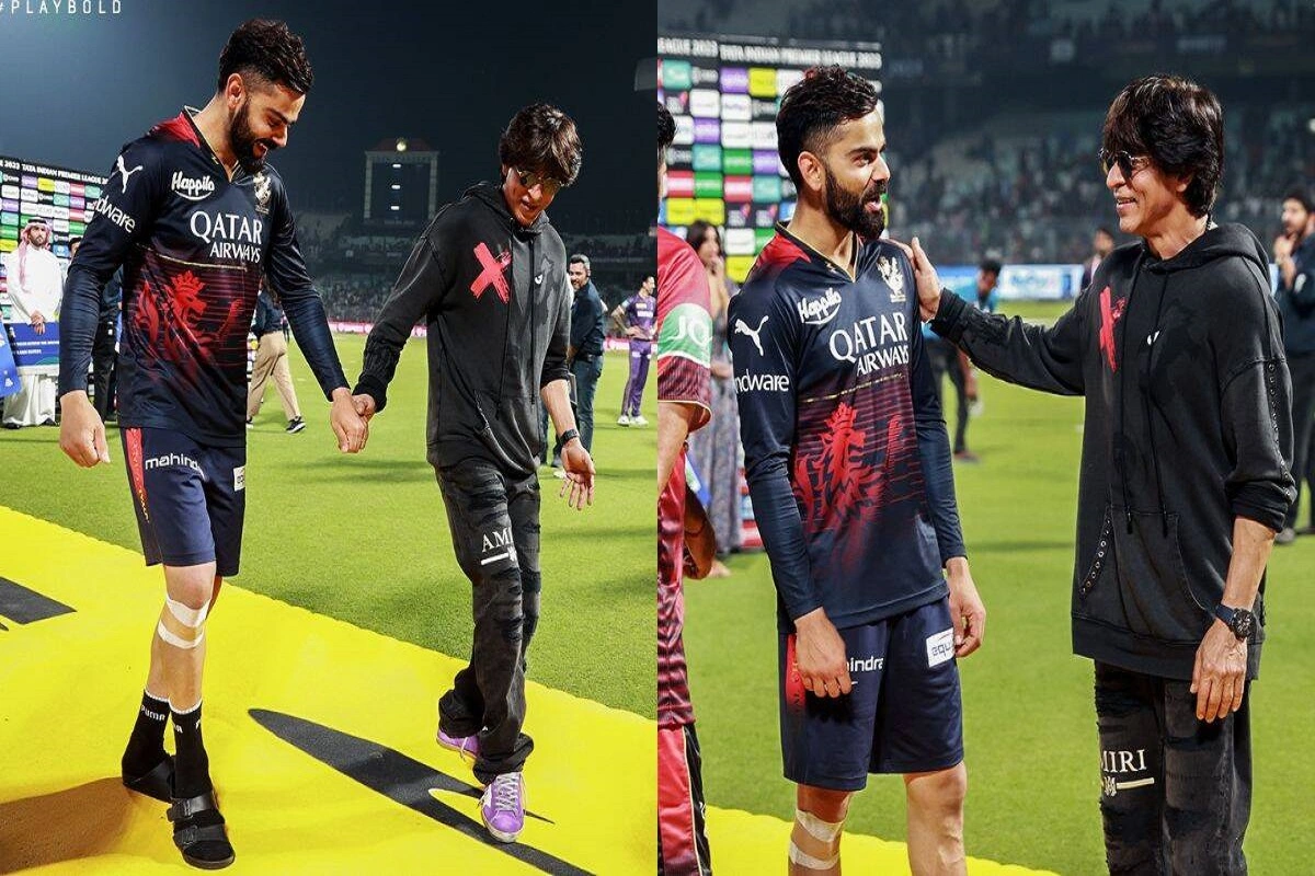 WATCH: Post-Match Bollywood Tadka; SRK & Virat Excite Fans As The Duo Grooves On The Latest Hit