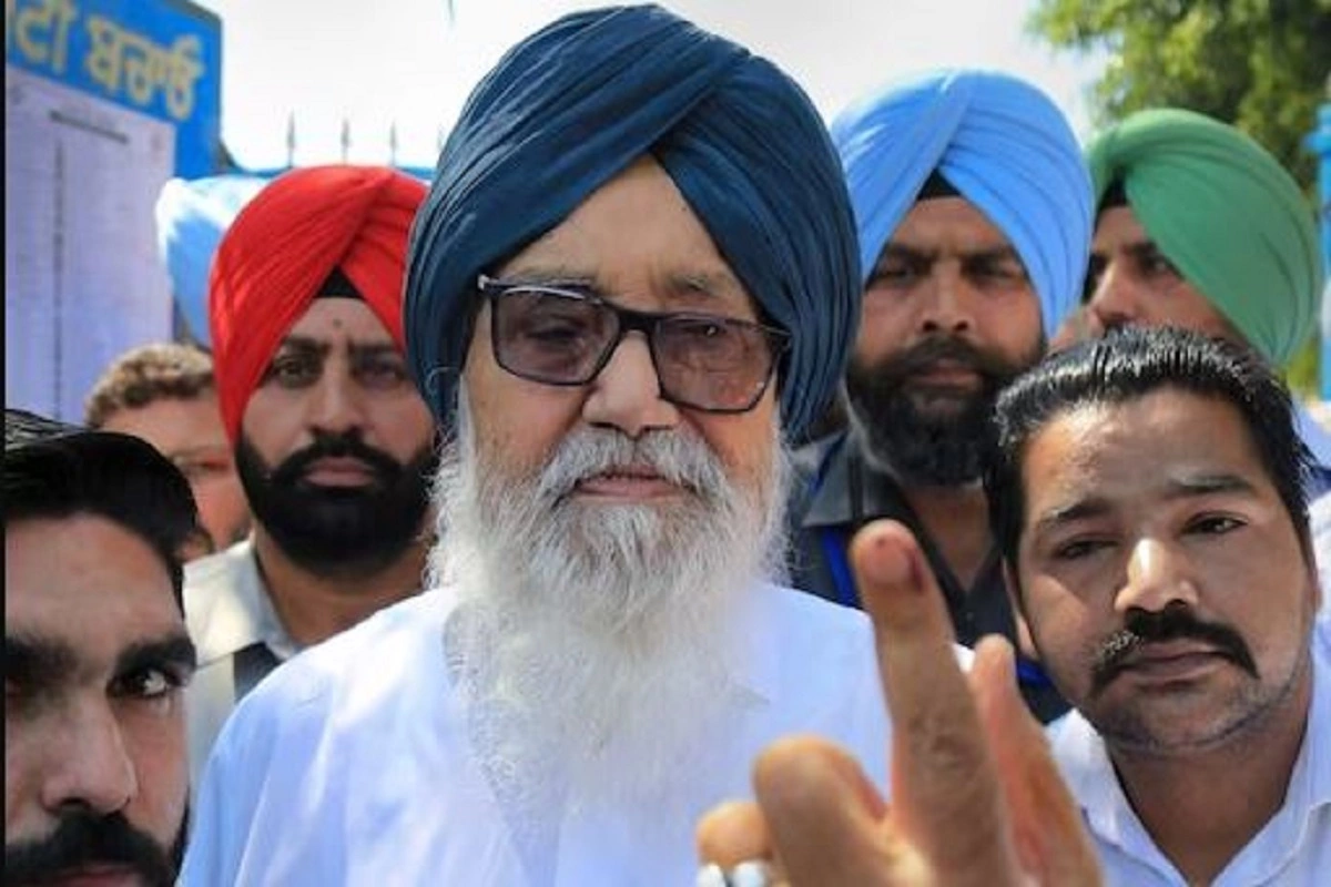 Former Punjab CM Parkash Singh Badal Passes Away at 95