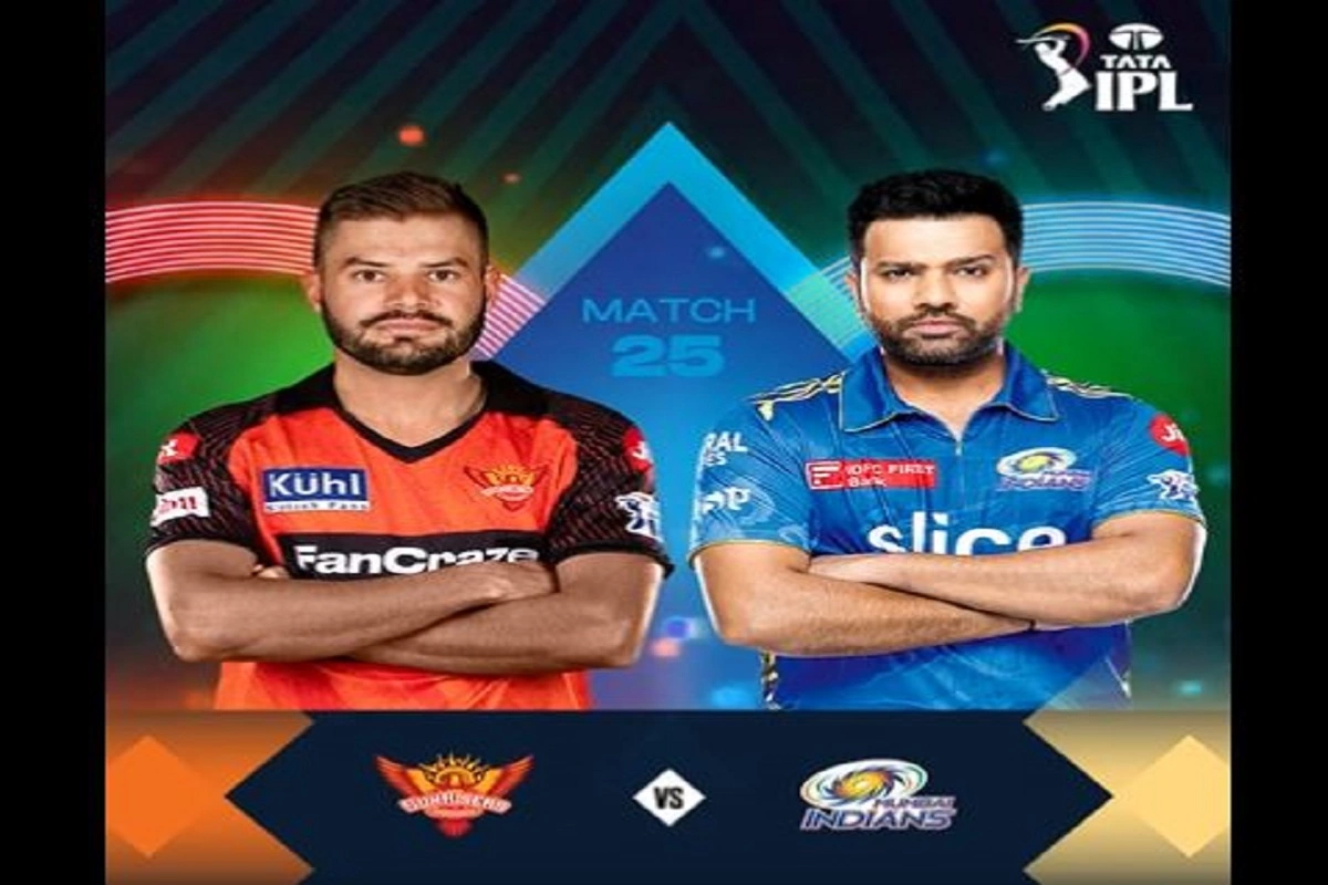 Match 25 SRH VS MI LIVE SCORE: Mumbai Indians Defeated the Home Team Sunrises Hyderabad By 14 Runs