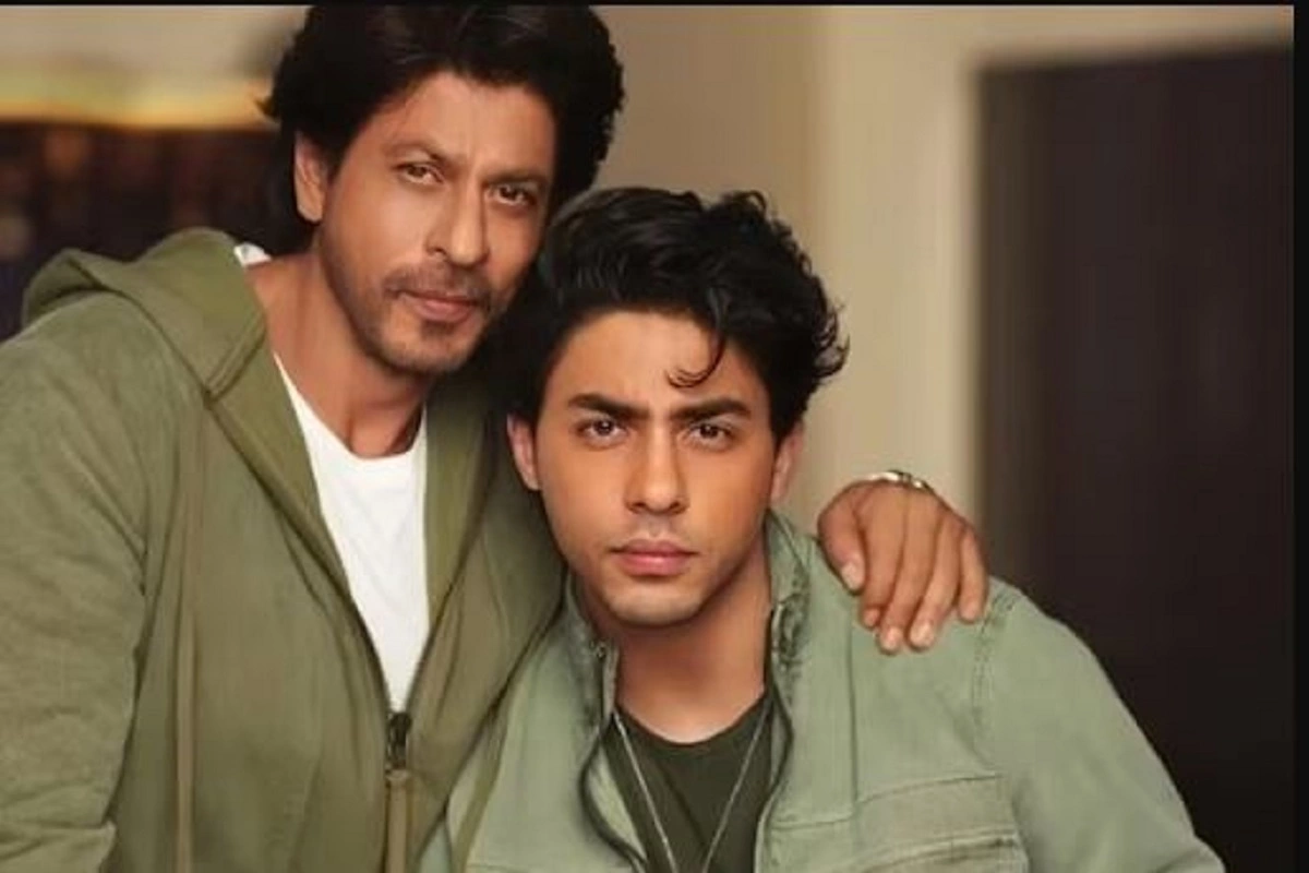 Aryan Khan with father Shah Rukh Khan