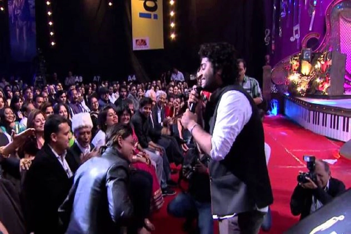 Arijit Singh with Shah Rukh Khan