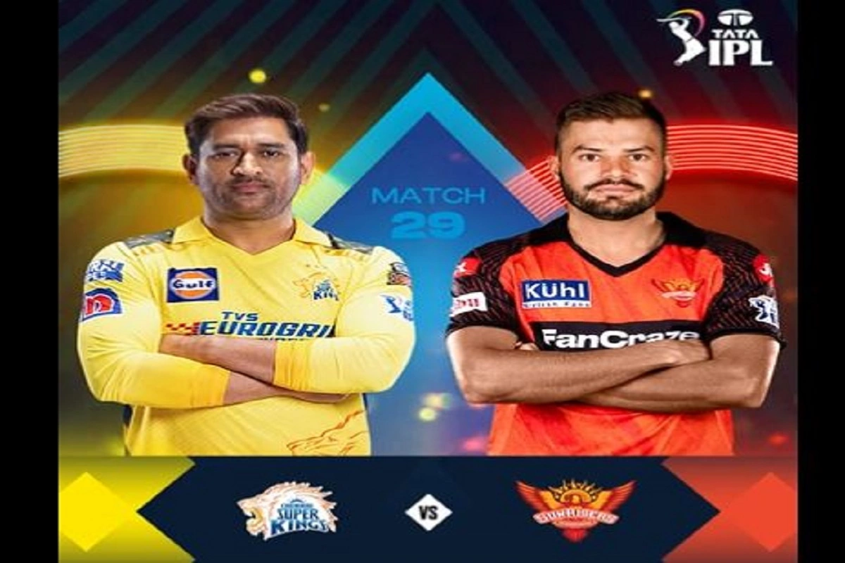 Match 29 CSK VS SRH LIVE SCORE: Conway Rahane Stand Strong As They Chase 135