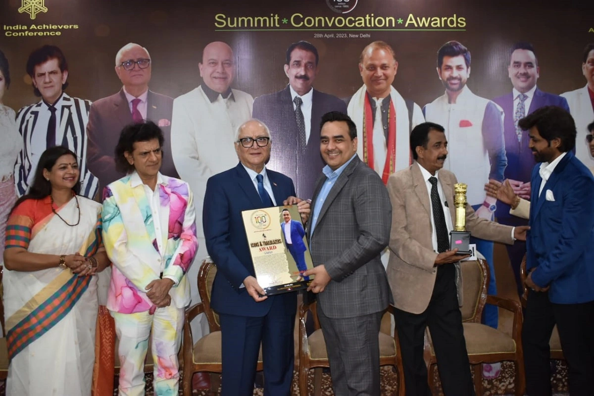 AIAC’s 100th National Seminar: Bharat Express Chairman Upendrra Rai Honored With ‘Icons And Trailblazer Awards’