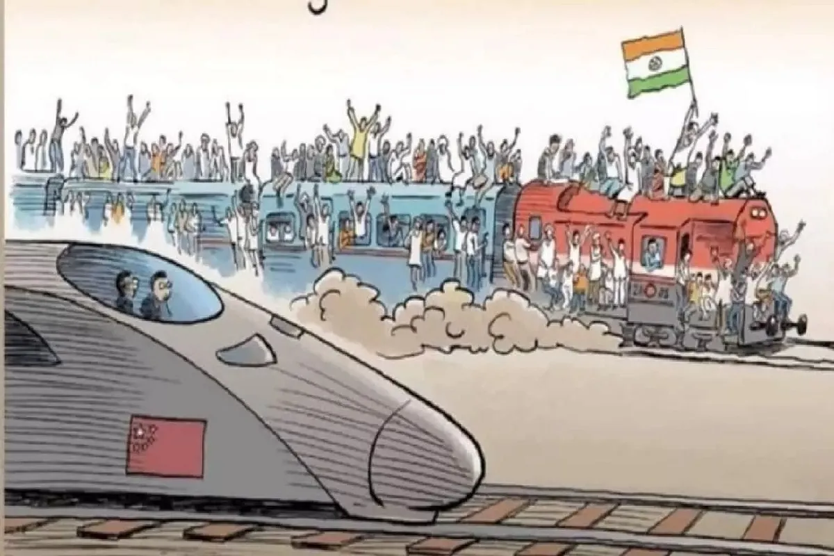 Controversy Over Cartoon: Germany’s Own ‘Rail’ Is Going Backward