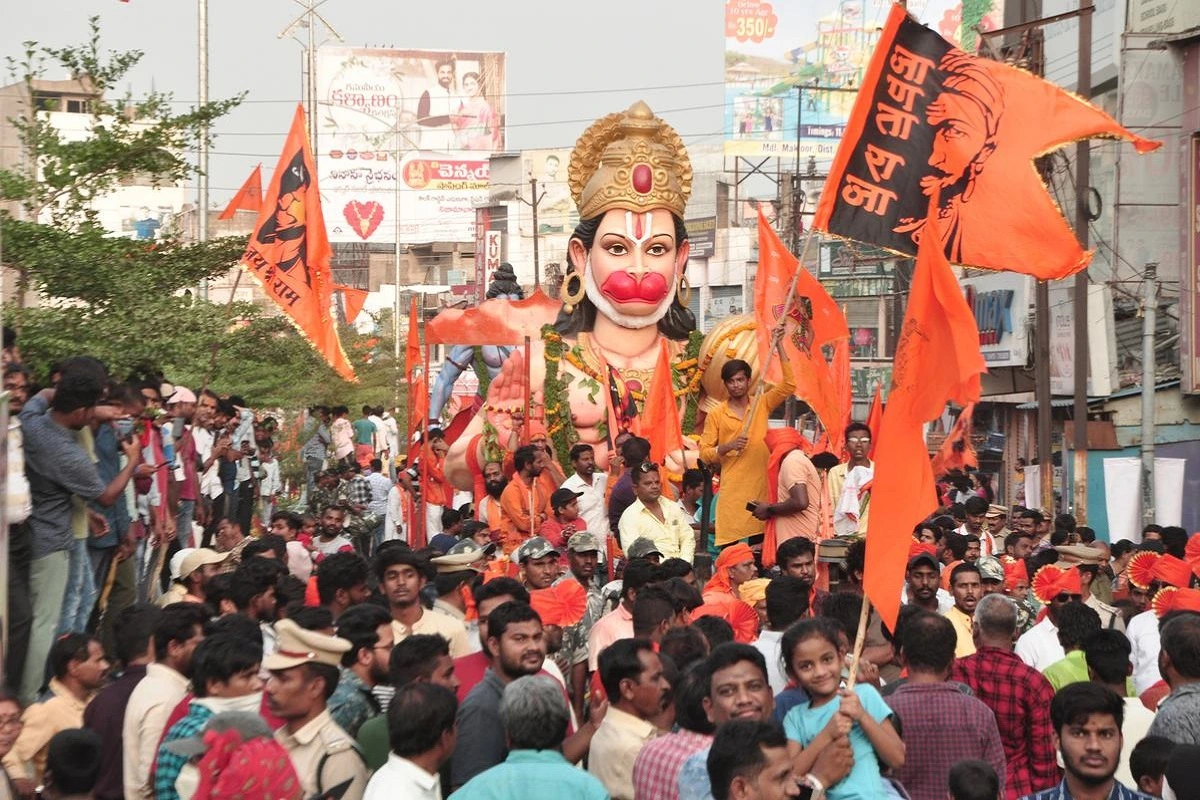 Delhi Police Hanuman Jayanti