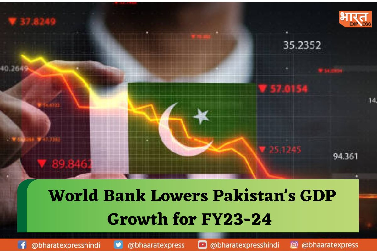 Pakistan’s GDP Growth Forecast Reduced to 0.4% by World Bank for FY23-24
