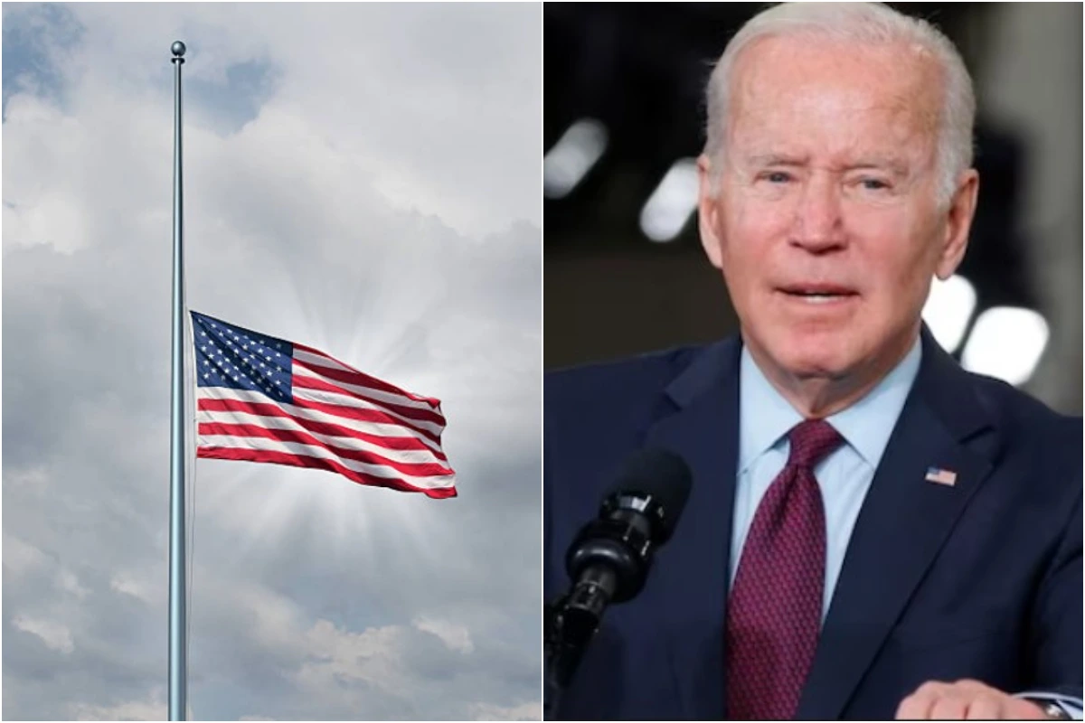 President Biden Orders To Lower US Flags At Half-Mast To Honour Victims Of Texas Mall Shooting