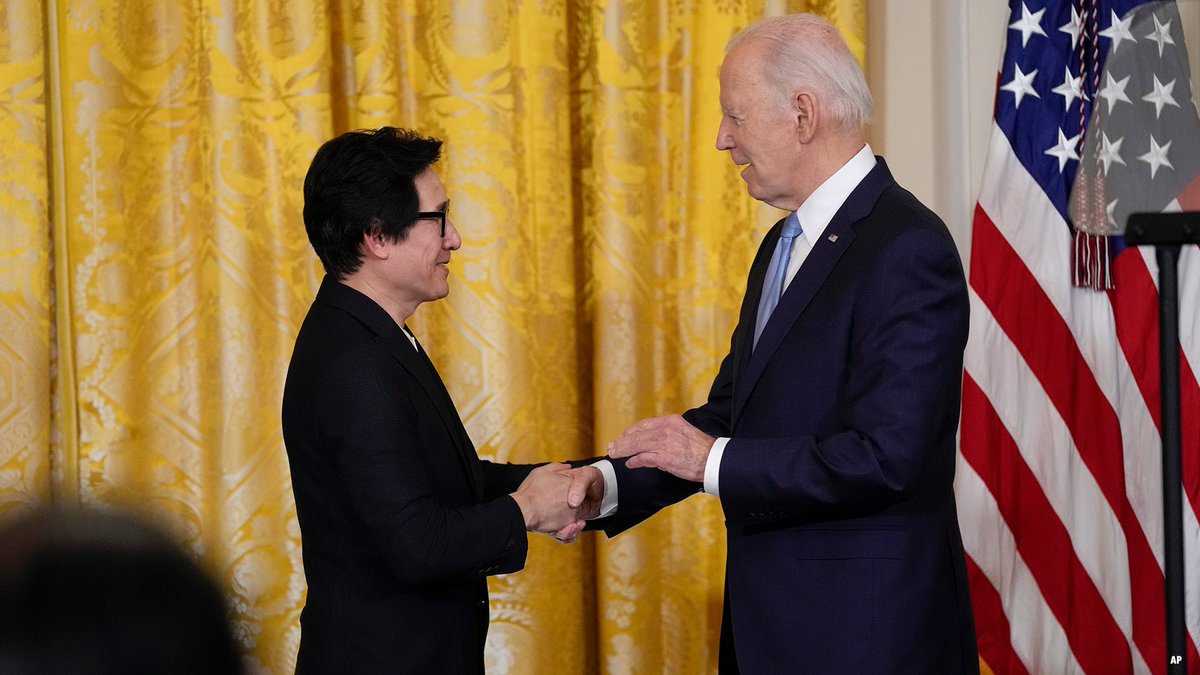President Biden’s Humorous White House Selfie With Ke Huy Quan