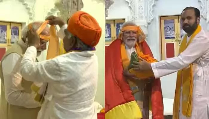 PM Modi Visits Shrinathji Temple In Rajasthan