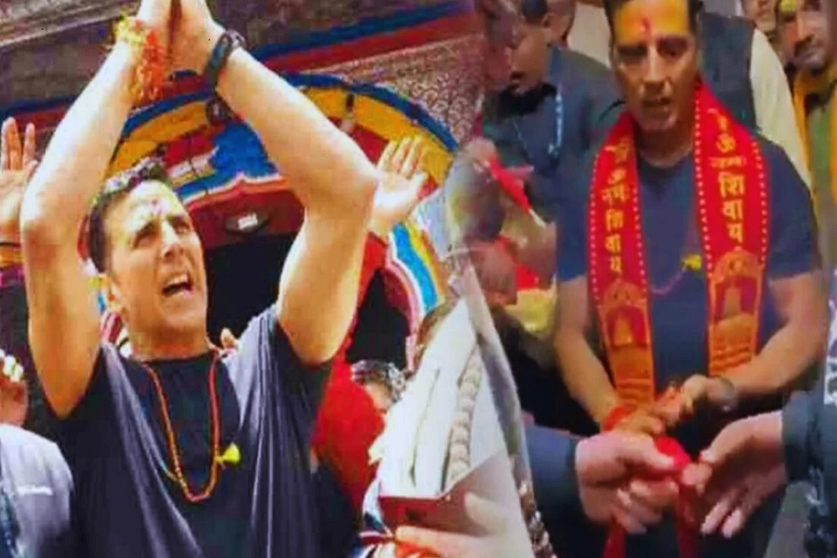 Akshay Kumar Offers Prayers At Kedarnath Temple
