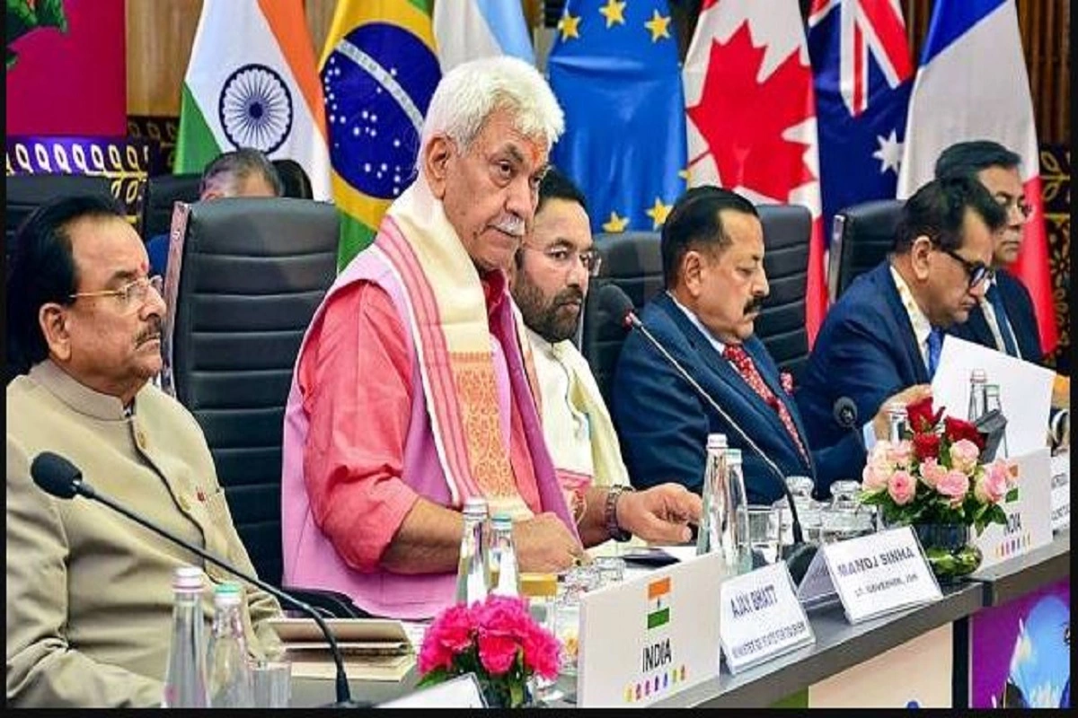 L-G Manoj Sinha “J&K Suffered For 30 yrs But Terror Ecosystem Now Isolated”