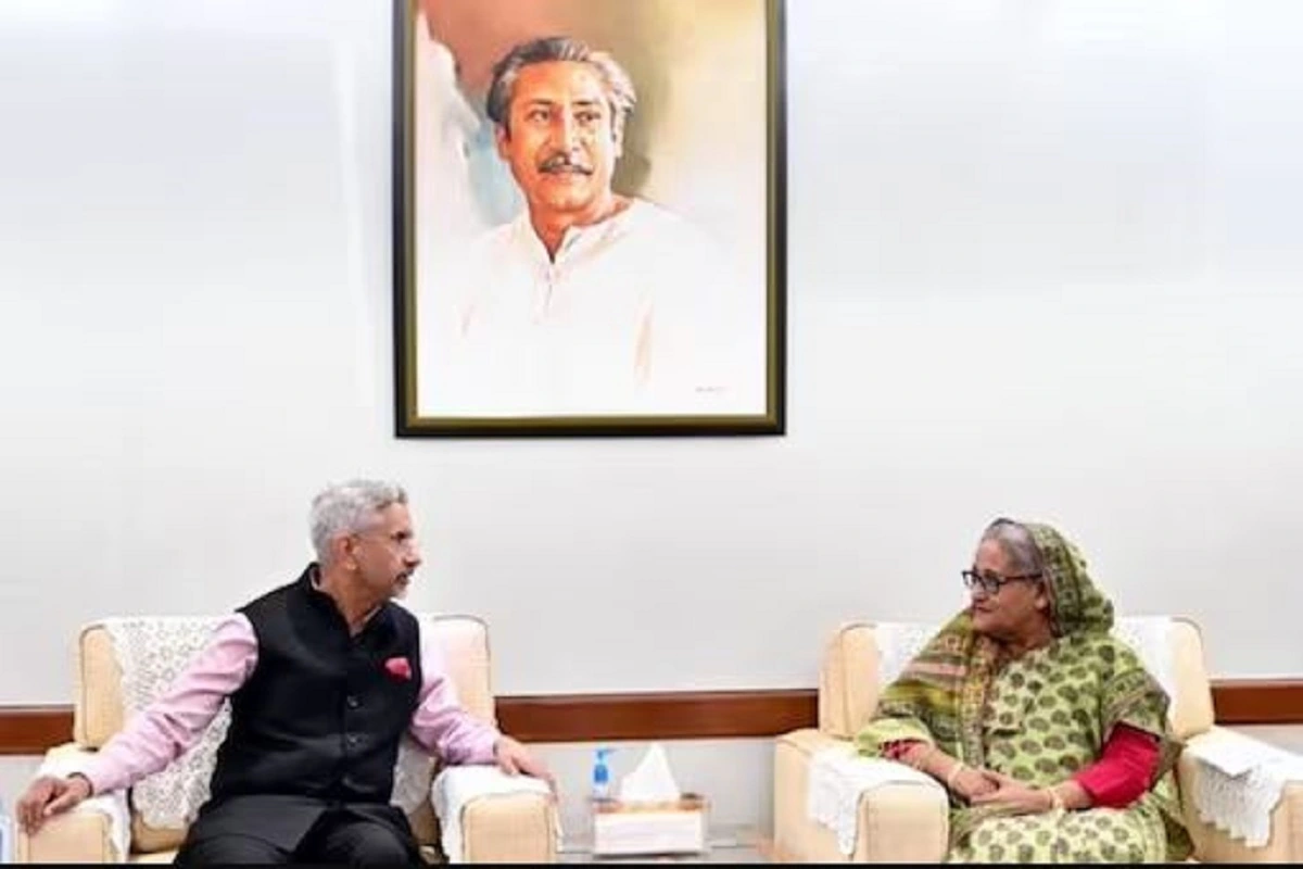 EAM Jaishankar Calls On Bangladesh PM Hasina