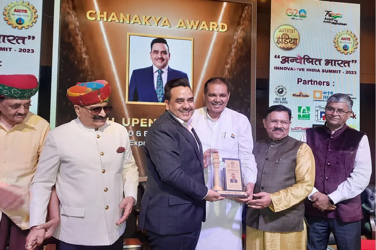 Bharat Express’ Chief Honoured With Chanakya Award At Innovative India Summit 2023