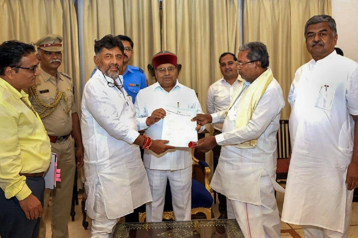 Siddaramaiah, Shivakumar In Delhi To Discuss New Cabinet, Allocation Of Portfolios Ahead Of Oath Ceremony