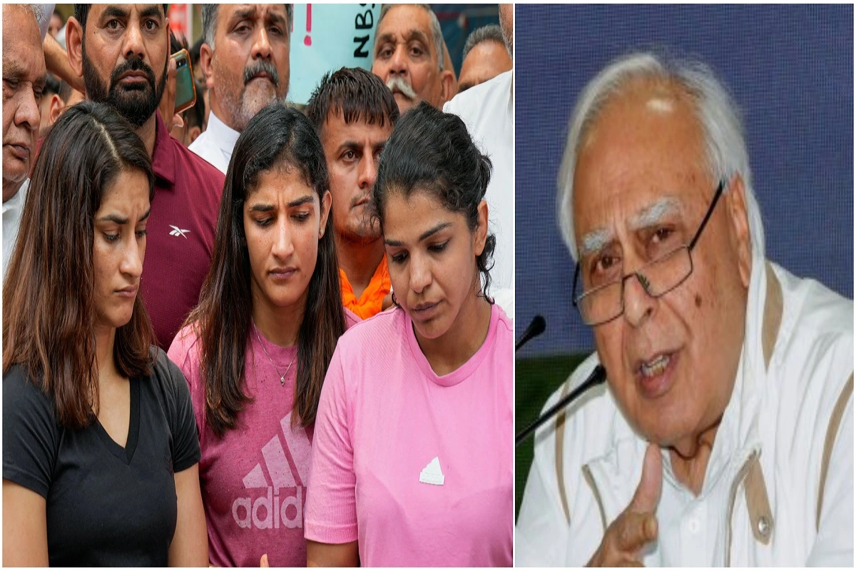 Kapil Sibal Urges PM Modi To Listen To Women Wrestler’s ‘Mann Ki Baat’ Protesting In Jantar Mantar