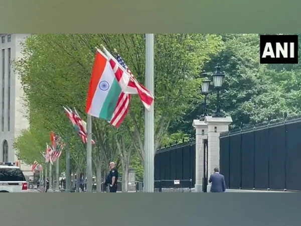 Tricolour Flies High Outside White House Ahead Of PM Modi’s Visit To US