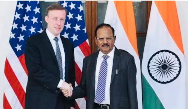 US NSA Jake Sullivan Meets Counterpart Ajit Doval, Addresses Meet On Critical, Emerging Technologies In Delhi