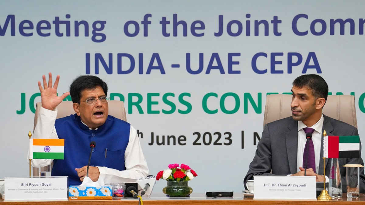 India, UAE Set Target Of USD 100 Billion For Trade In Non-petroleum Products By 2030