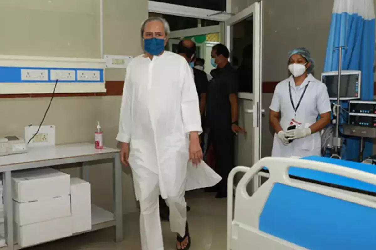 Naveen Patnaik Reaches Balasore District Hospital