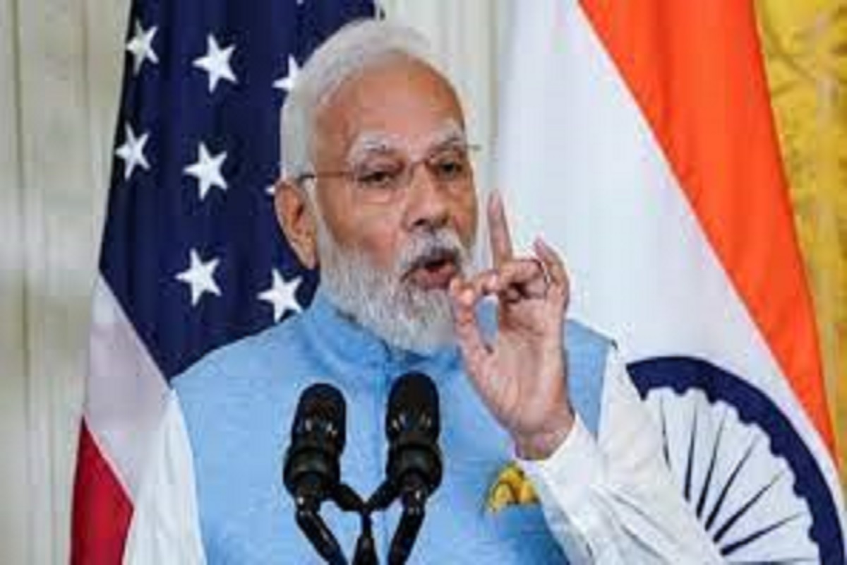 “Democracy is in the DNA of both India and America…PM Modi said at a press conference with President Biden that there was “no question of discrimination.”
