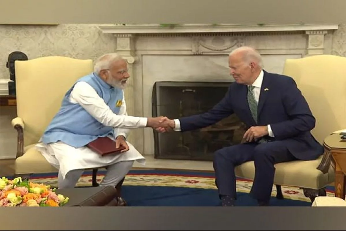 “Today, India And US Are Walking Shoulder To Shoulder In Every Area”: PM Modi To President Joe Biden At Oval Office