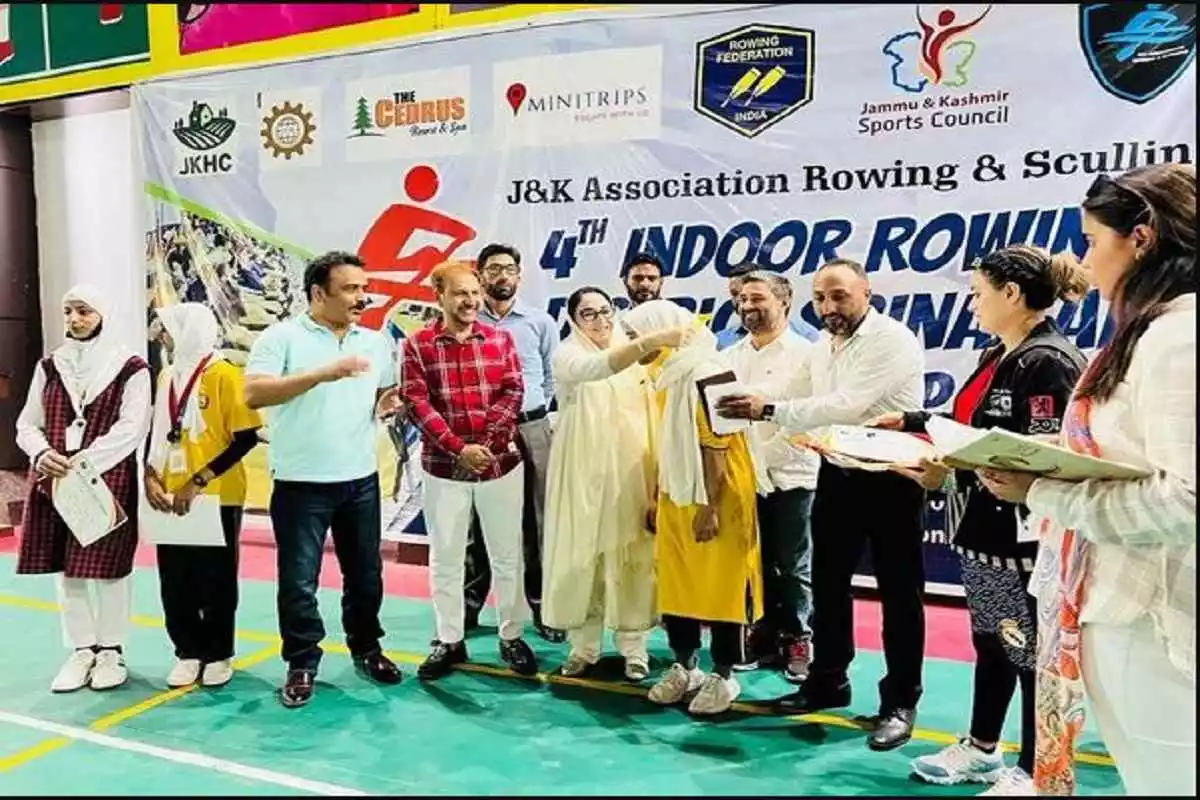 J-K: Exciting conclusion of 4th District Srinagar Indoor Rowing Championship 2023