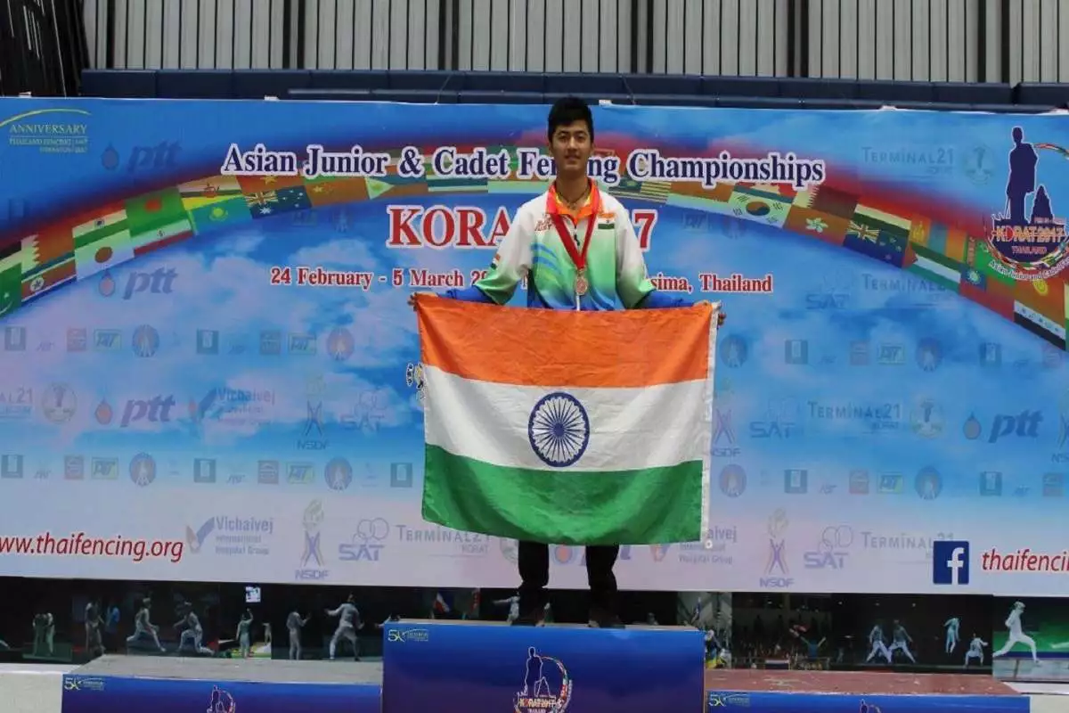 For Manipur’s Fencing Hero Jetlee, Olympics is A Destination, Not A Dream