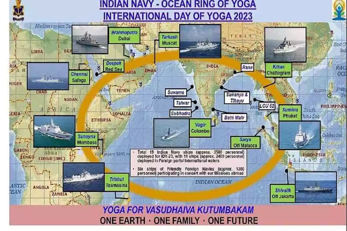 Yoga in Ladakh & Thar desert to ‘ocean outreach’: How Army & Navy are marking International Yoga Day