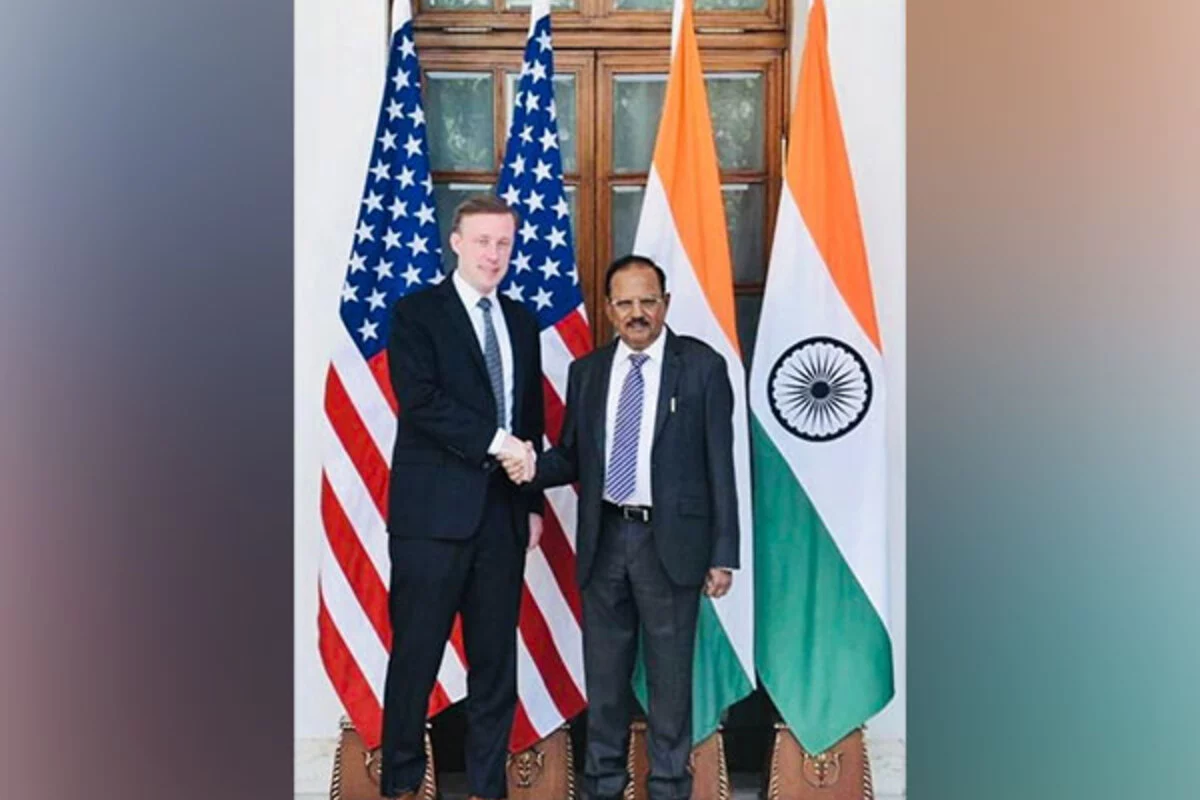 Meeting Between US Counterpart Jake Sullivan And NSA Ajit Doval In Delhi
