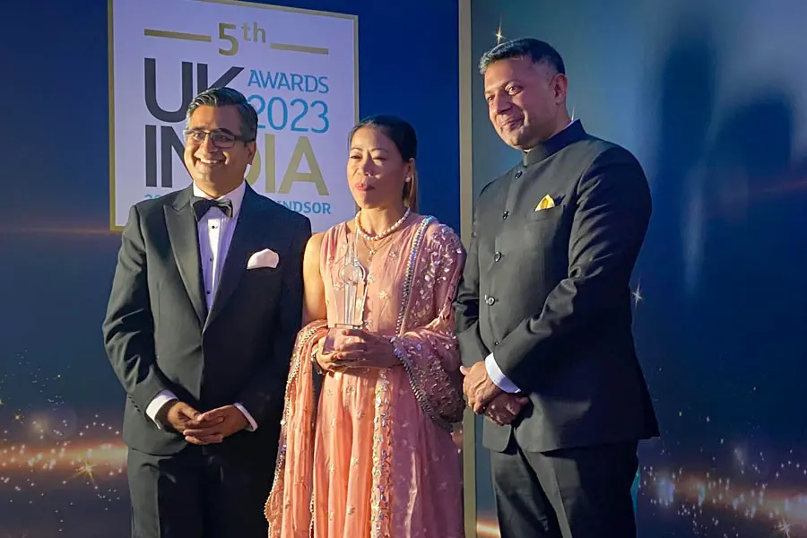 Manipuri Boxing Champ Mary Kom Is Global Indian Icon At UK-India Awards