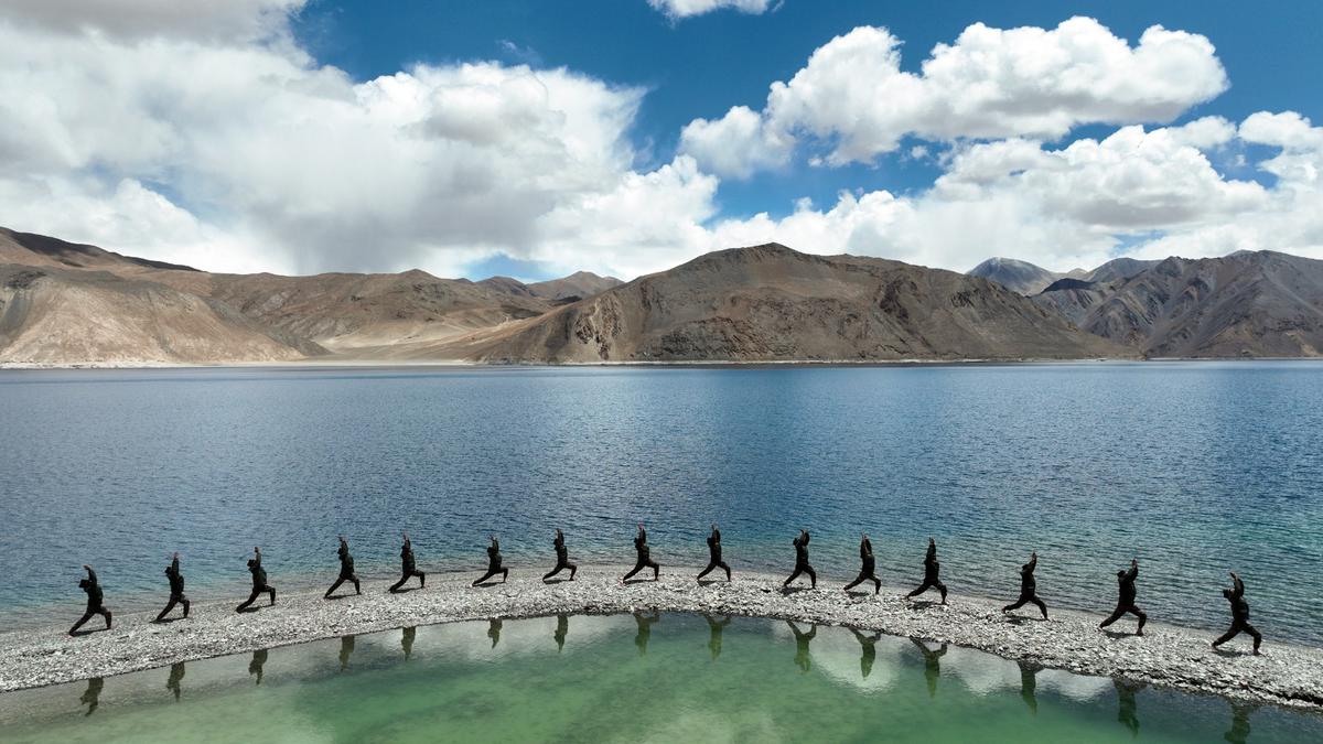 Infrastructure Development On The North Side Of Pangong Tso Lake Is Intensifying Between China And India