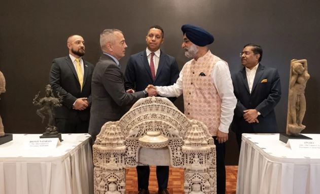 Following PM Modi’s State Visit, US Returns 105 Priceless Antiquities To India