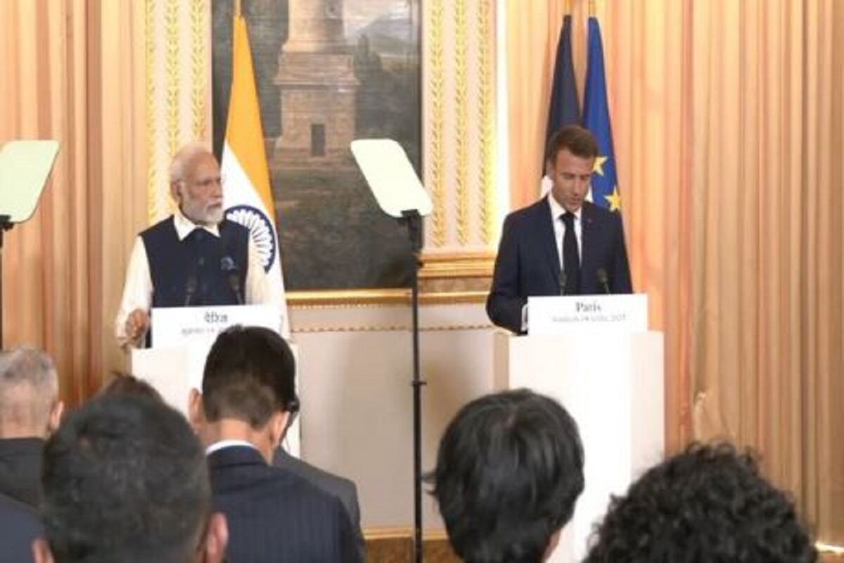President Macron Said, “India And France Can Find Solutions For Global Crises”