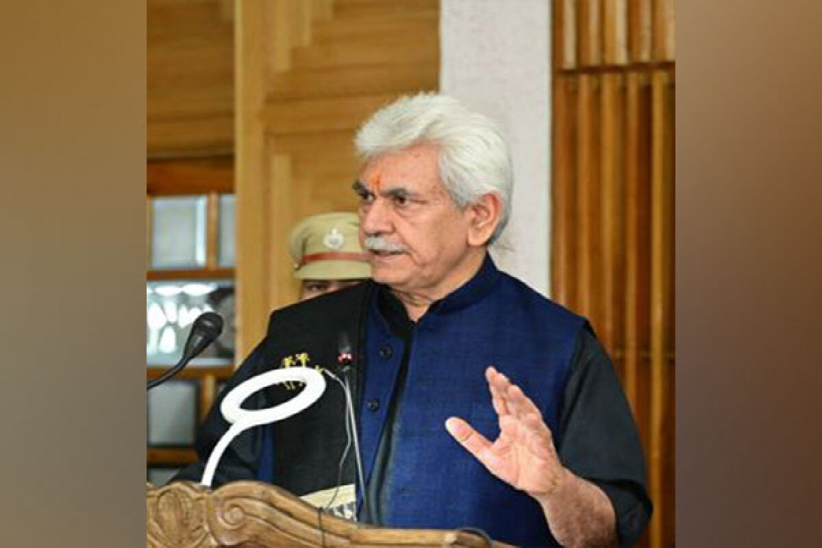 “Peace Prevails In J&K As Hartal Calls Become Thing Of Past”, Says LG Manoj Sinha