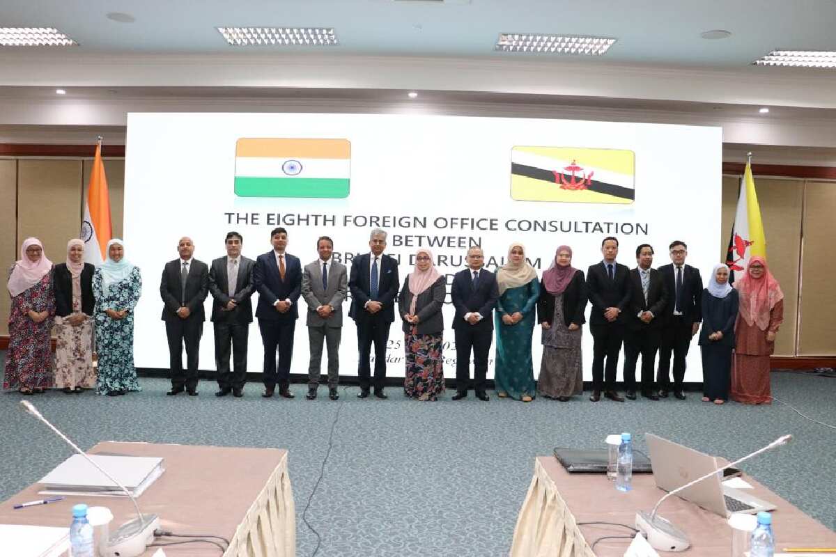 India, Brunei Hold 8th Round Of Foreign Office Consultations