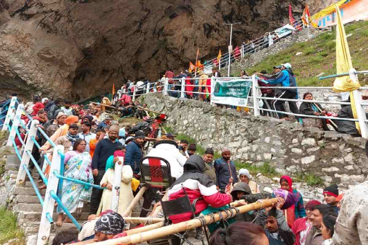 Amarnath Yatra Suspended Due To Bad Weather For Third Consecutive Day