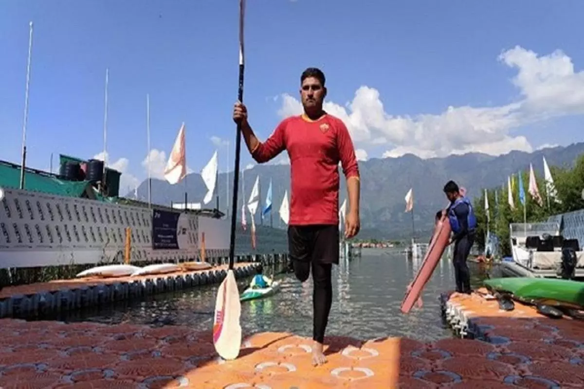 From The Brink Of Despair To Sporting Success – Physically Challenged Kashmiri Youth Defies Odds In Water Sports