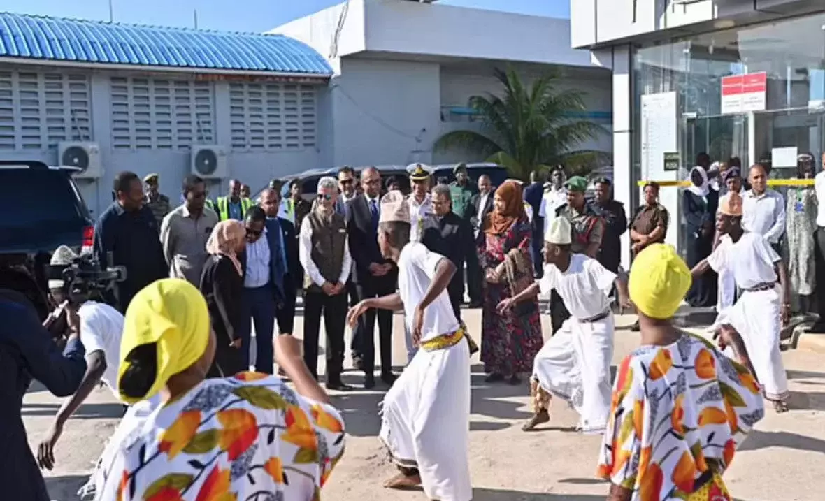 EAM Jaishankar Travels Zanzibar To Strengthen Relations With Tanzania