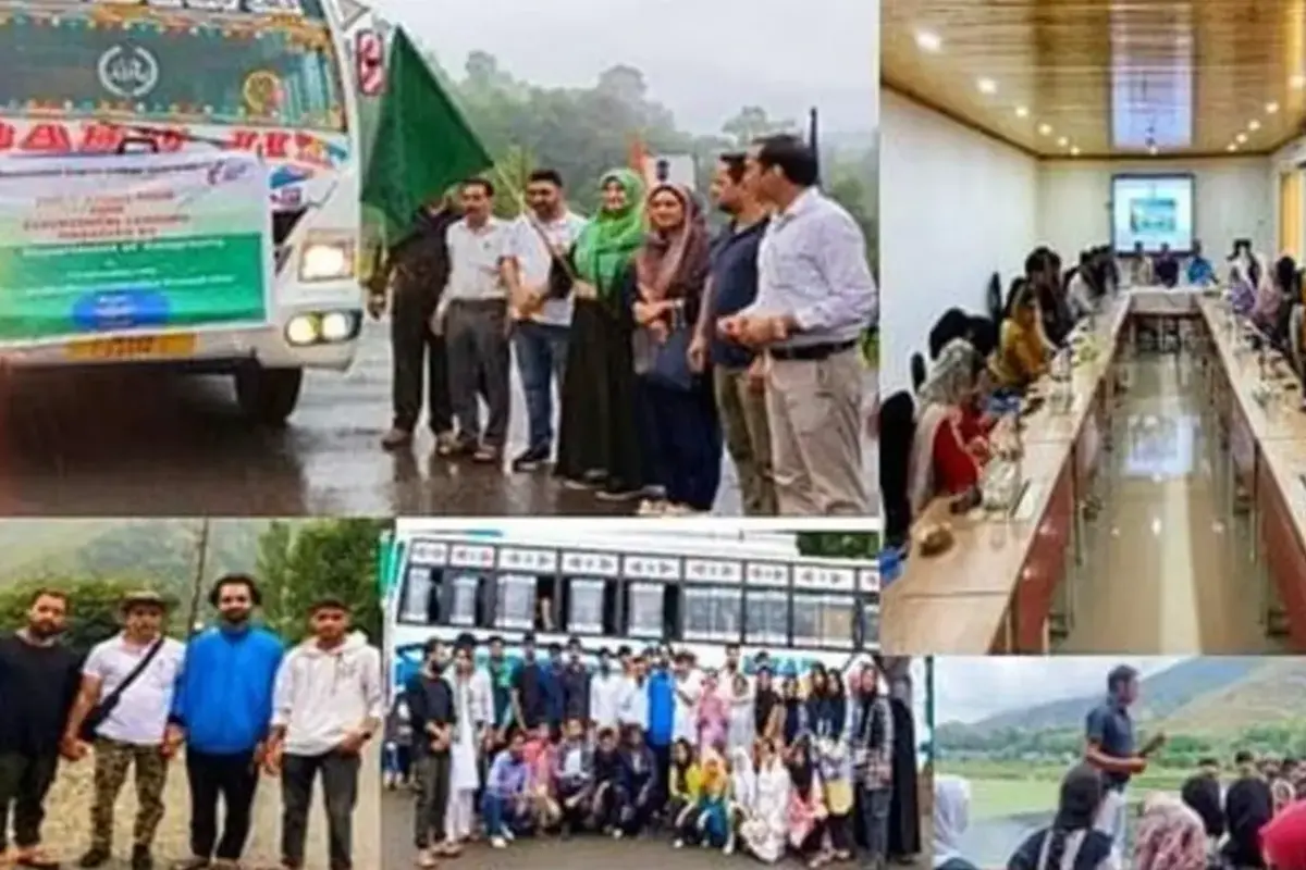 J-K: A study Tour To Celebrate Azadi Ka Amrit Mahotsav In Kashmir Valley Is Organised By Government College