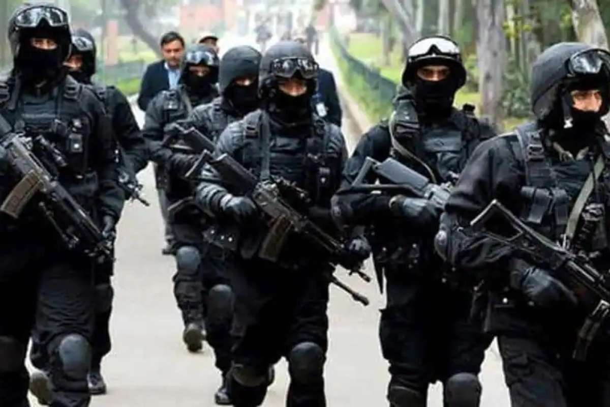 NSG’s Black Cat Commandos Conduct Security Drills Ahead Of Independence Day And G20 Leaders’ Summit