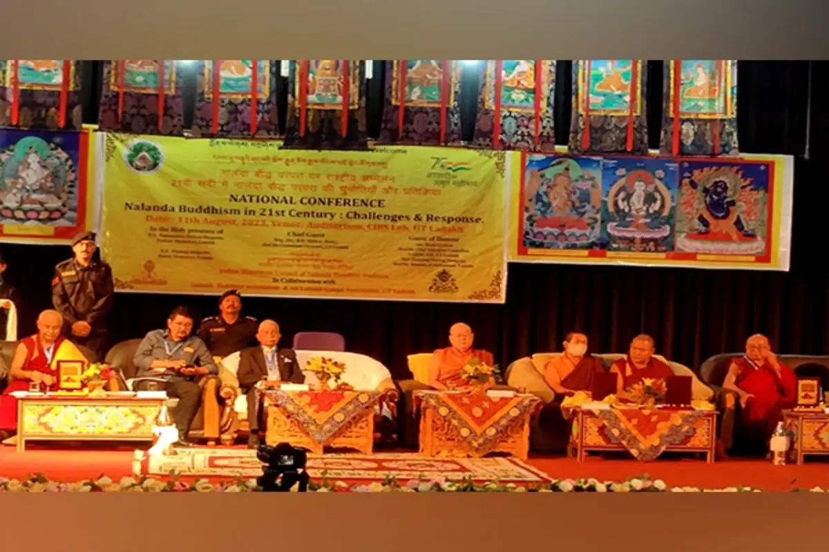 A Conference Promoting The Historical And Cultural Importance Of Nalanda Buddhism Is Held In Ladakh