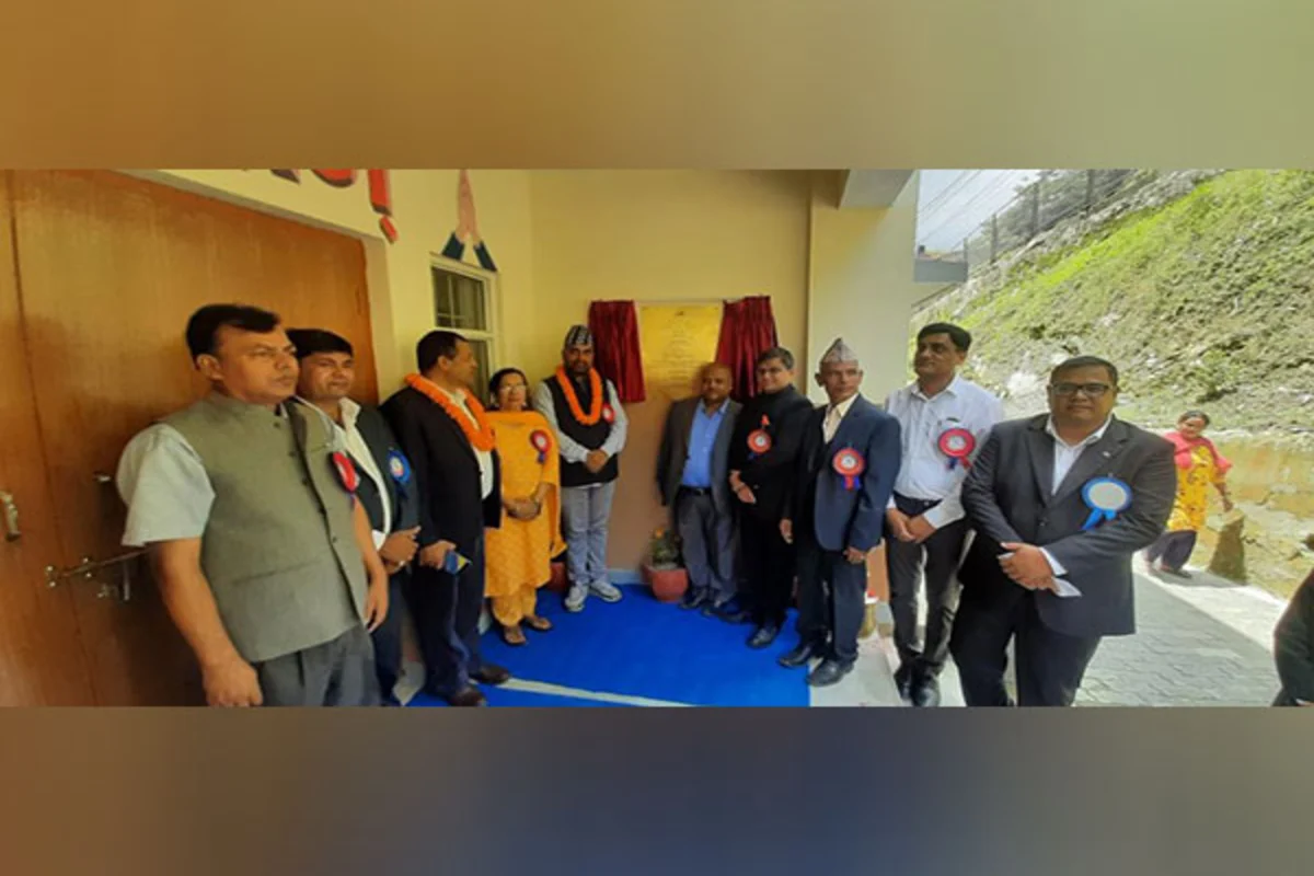Nepal Inaugurates A School Building That Was Made With Indian Support