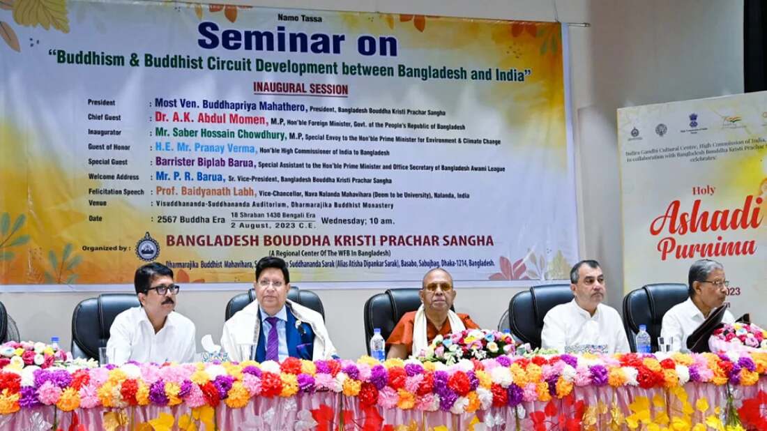 Dhaka Offers Five Ideas To Create Buddhist Cycle Between Bangladesh And India