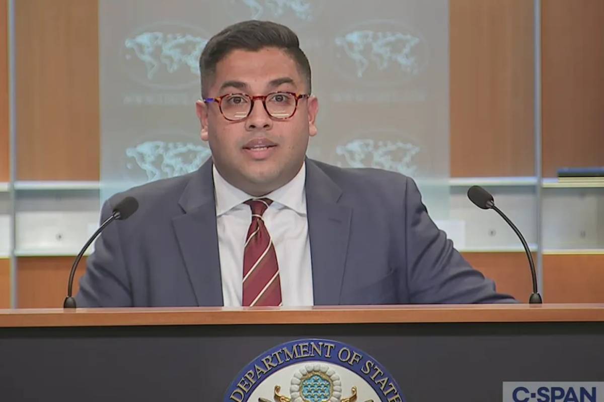 US State Department Principal Deputy Spokesperson Vedant Patel