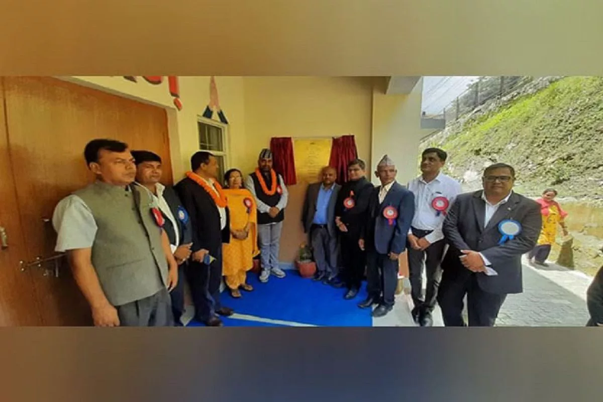 School Building Built With Indian Assistance Inaugurated In Nepal