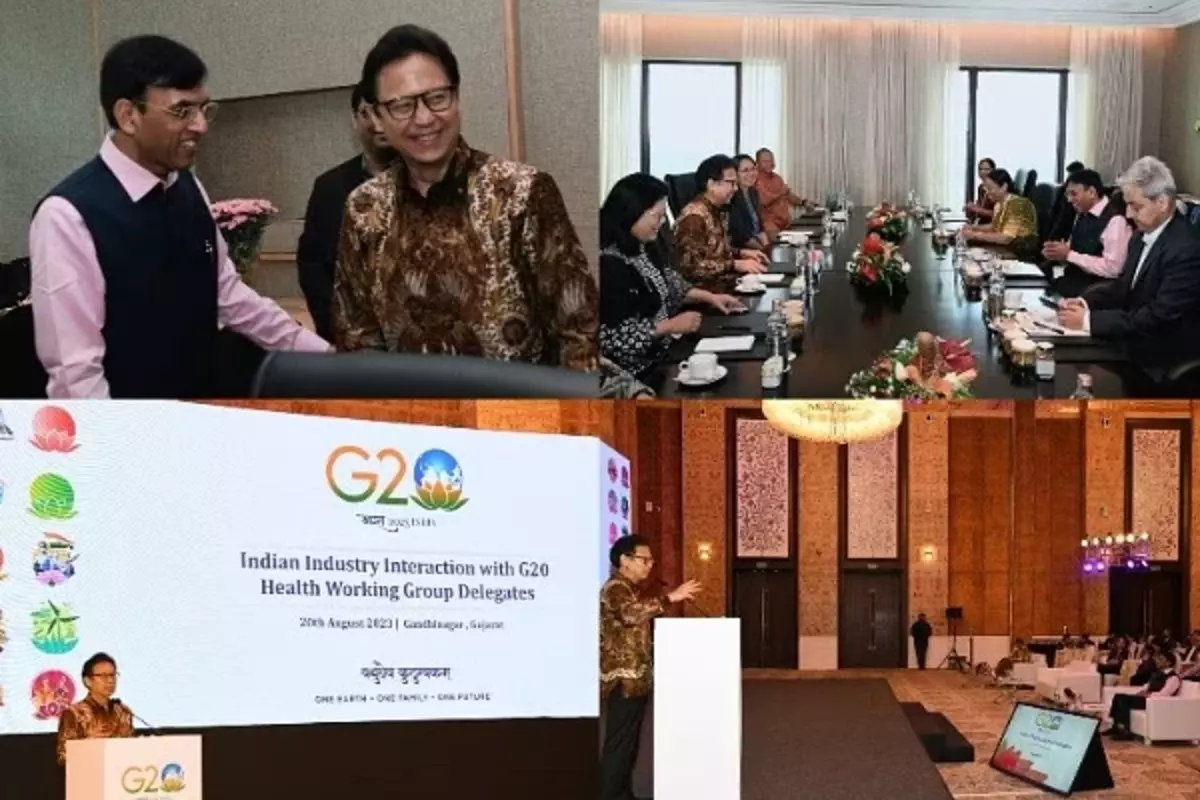 ‘Healthcare More Than Just Sector, It’s Mission’: Mansukh Mandaviya Addresses G20 Health Working Group Meet